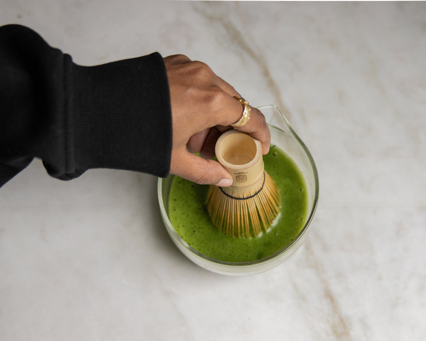Bamboo whisk